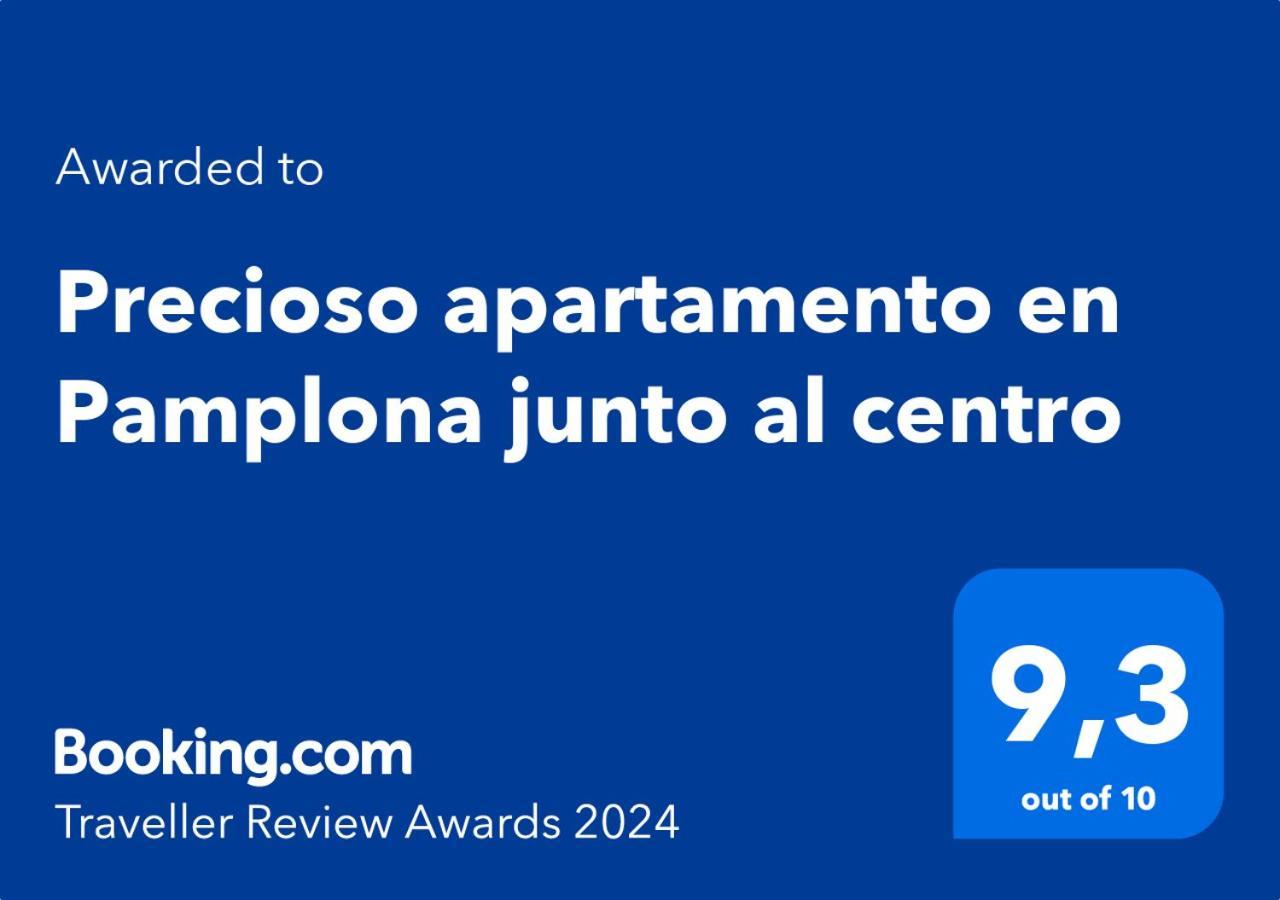 Precioso Apartamento En Pamplona Junto Al Centro Zewnętrze zdjęcie